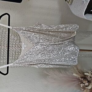Maurices Champaign Sequin Top
